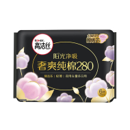 6片高洁丝<奢爽纯棉>夜用280mm（混拆）