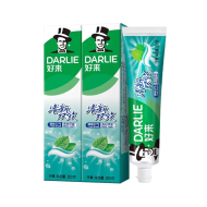 200g好来清新双效牙膏(2支装)白皮箱