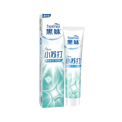 180g黑妹小苏打牙膏(冰菁薄荷香型) - 0030349018003