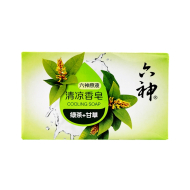 108g六神清凉香皂(绿茶+甘草)