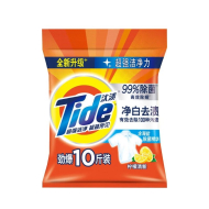 5千克汰渍净白柠檬洗衣粉/刮袋